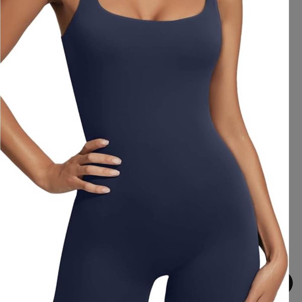 Women's Navy Bodysuit